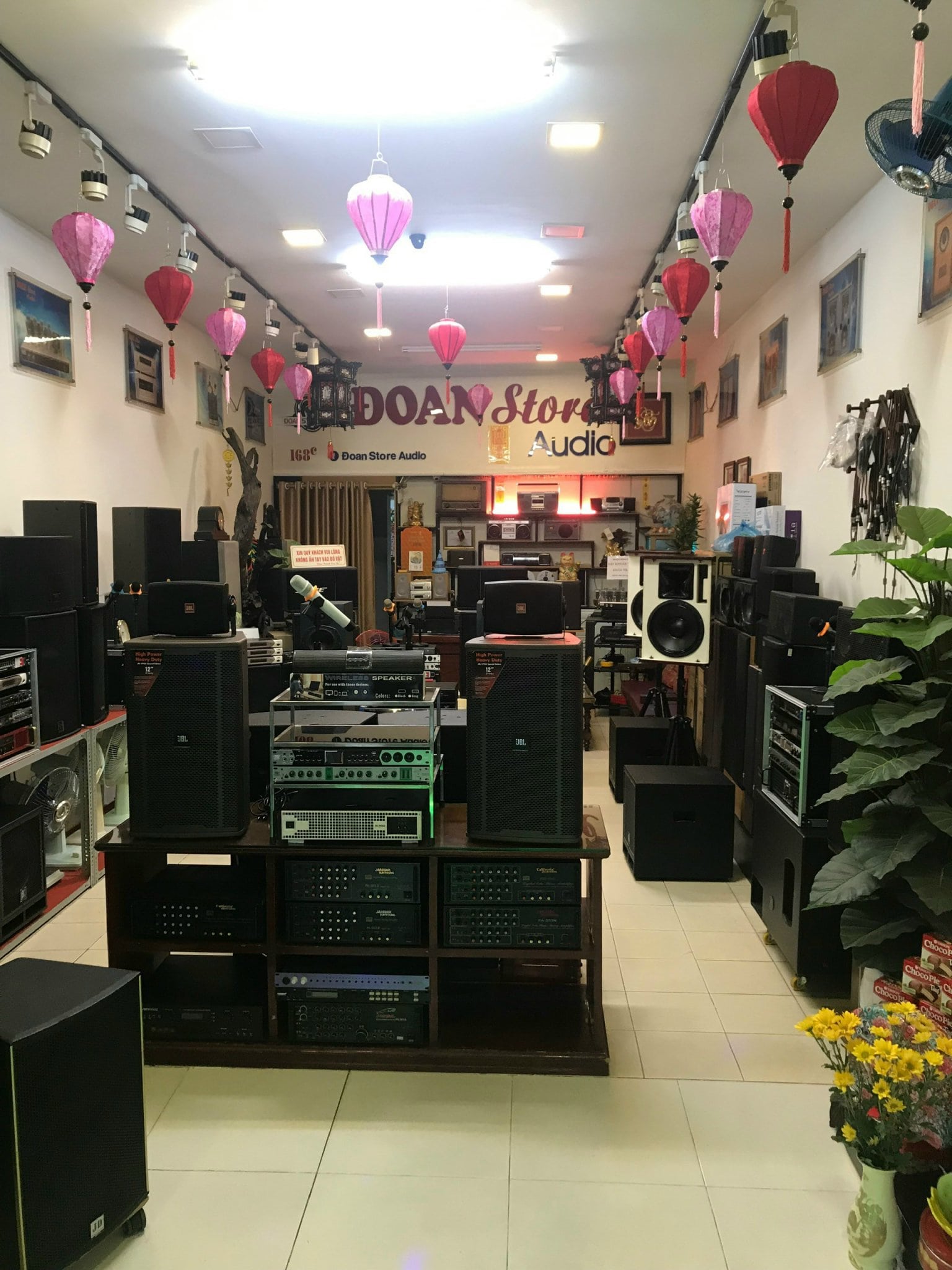 cửa hàng âm thanh tại Hải Phòng