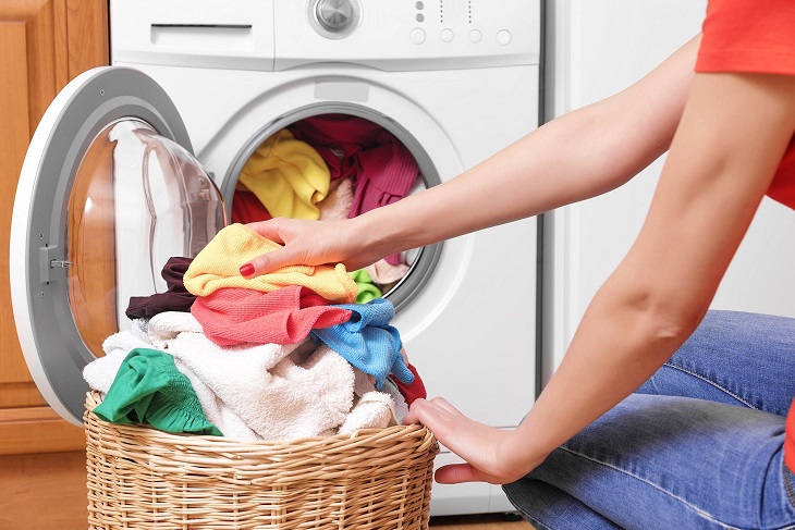 Máy giặt có thể bị quá tải nếu bạn cho vào quá nhiều đồ